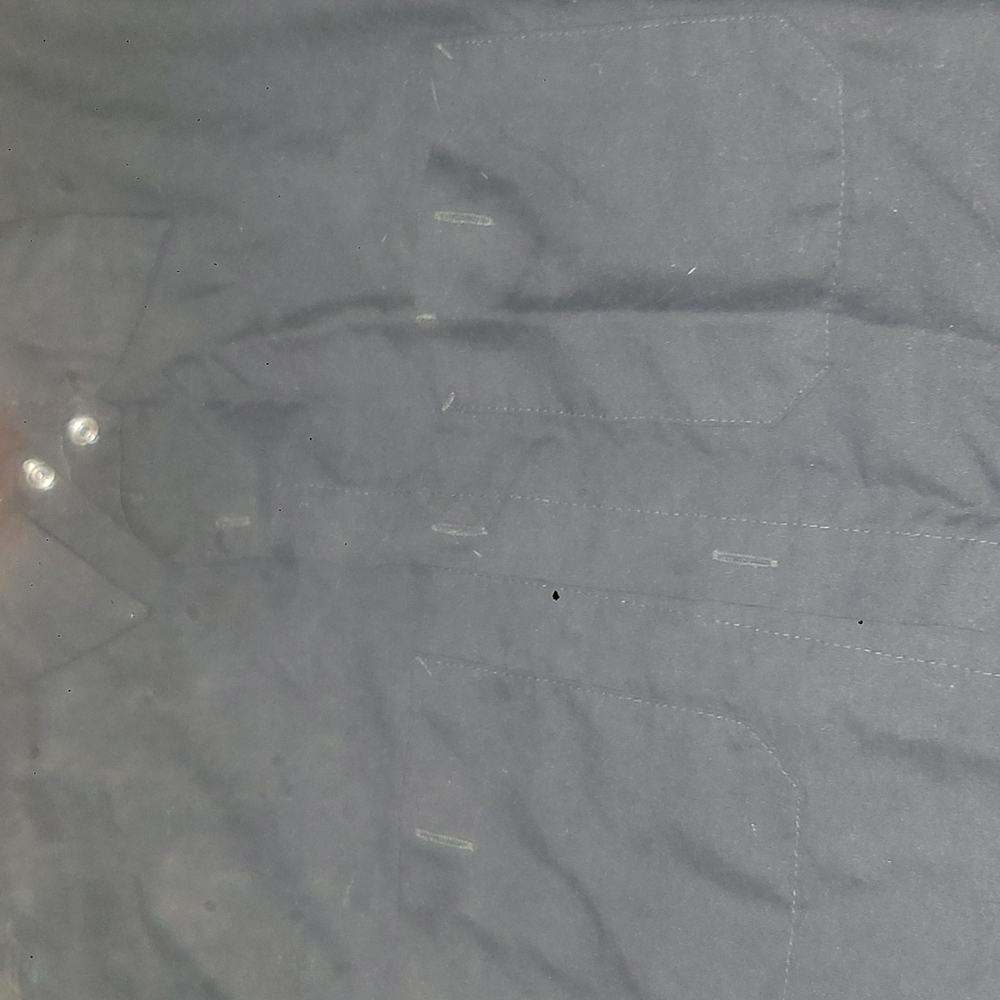 RED KAP Black button up work shirt - Picture 6 of 6